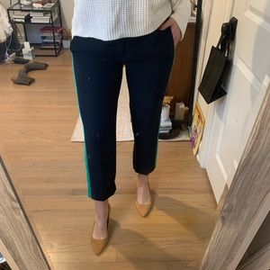 Slacks-Blue w/Green Stripe, Avery Style from BR